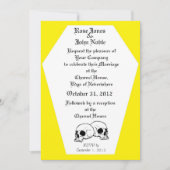 Uitnodiging voor weddenschappen met Coffin (Geel) (Voorkant)