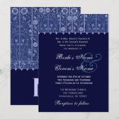 Uitnodiging voor weddenschappen met Elegant Midnig (Voorkant / Achterkant)