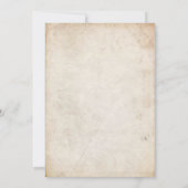  uitnodiging voor weddenschappen met Sand Castle (Achterkant)