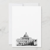 Uitnodiging voor weddenschappen op de Washington D (Achterkant)