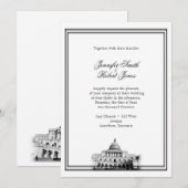 Uitnodiging voor weddenschappen op de Washington D (Voorkant / Achterkant)