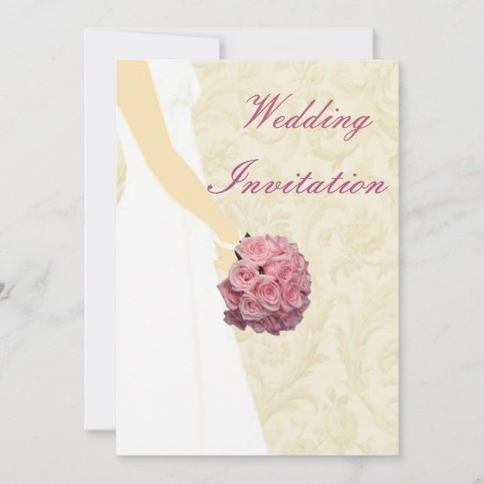 Uitnodiging voor weddenschappen op het huwelijk (Voorkant)