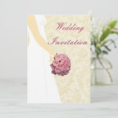 Uitnodiging voor weddenschappen op het huwelijk (Staand voorkant)