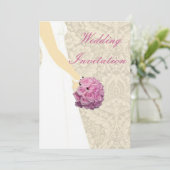 Uitnodiging voor weddenschappen op het huwelijk (Staand voorkant)