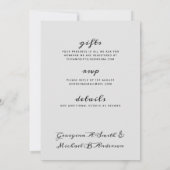 Uitnodiging voor weddenschappen op het monogram va (Achterkant)