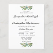 Uitnodiging voor weddenschappen over de begroting  flyer (Voorkant)