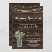 Uitnodiging voor weddenschappen | Rustisch (Voorkant / Achterkant)