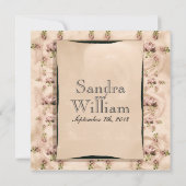  uitnodiging voor weddenschappen tussen Rozen (Achterkant)