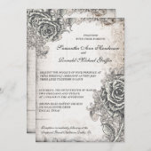 uitnodiging voor weddenschappen tussen Rozen (Voorkant / Achterkant)