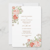  uitnodiging voor weddenschappen tussen Rozen (Voorkant)