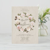  uitnodiging voor weddenschappen tussen Rozen (Staand voorkant)