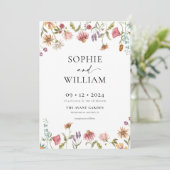 Uitnodiging voor weddenschappen tussen tuinen (Staand voorkant)