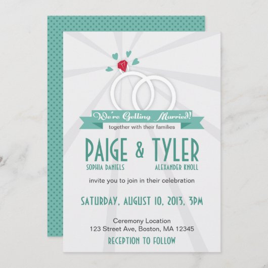 Uitnodiging voor weduwen (Voorkant / Achterkant)