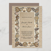 Uitnodiging voor weduwen tussen riddergrens en zea (Voorkant / Achterkant)