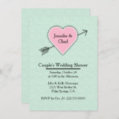 Uitnodiging voor weduwenwedstrijd van Mint Green C (Voorkant / Achterkant)