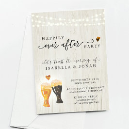 Uitnodiging voor weduwschap met brouwerij