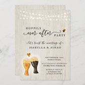 Uitnodiging voor weduwschap met brouwerij (Voorkant / Achterkant)