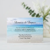 Uitnodiging voor weduwschap of bestemming (Staand voorkant)