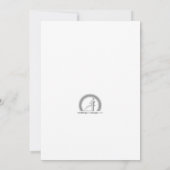 Uitnodiging voor Westerne bruiloft (Achterkant)