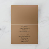 Uitnodiging voor Westerne bruiloft (Binnen)