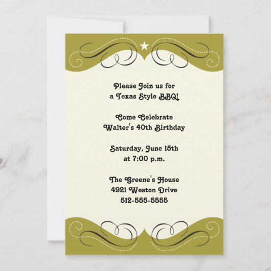 Uitnodiging voor westerne ontwerpopdracht (Voorkant)