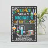 Uitnodiging voor wetenschappelijke experimenten va (Staand voorkant)
