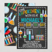 Uitnodiging voor wetenschappelijke experimenten va (Voorkant / Achterkant)