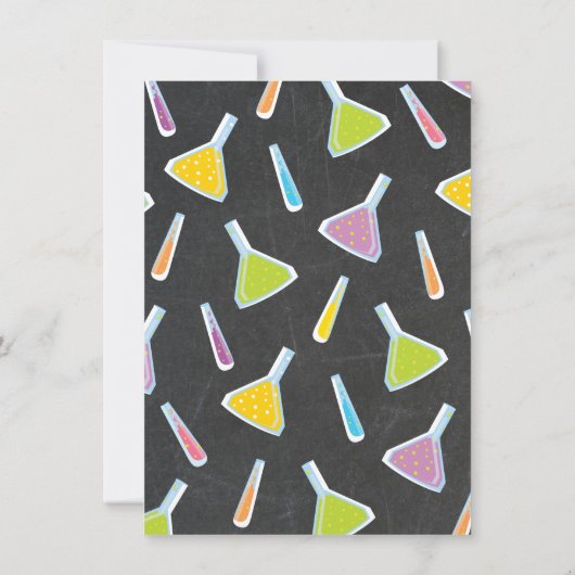 Uitnodiging voor wetenschappelijke laboratorium-ex (Achterkant)