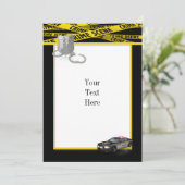 uitnodiging voor wetshandhaving (Staand voorkant)