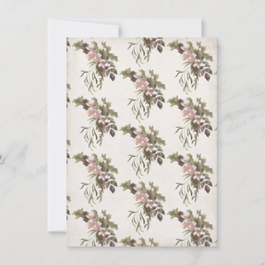 Uitnodiging voor White Horse Birthday Party (Achterkant)