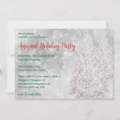 Uitnodiging voor White Kerstfeestdag (Voorkant)