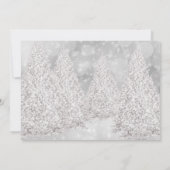 Uitnodiging voor White Kerstfeestdag (Achterkant)