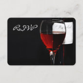 Uitnodiging voor wijn diner viering (Voorkant)