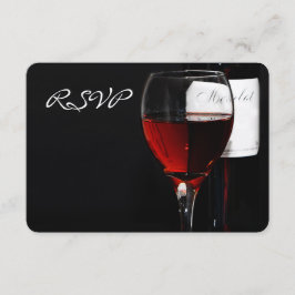 Uitnodiging voor wijn diner viering