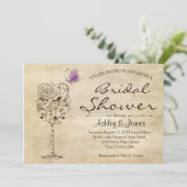 Uitnodiging voor wijnen en kazen (Staand voorkant)