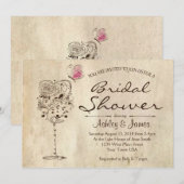 Uitnodiging voor wijnen en kazen (Voorkant / Achterkant)