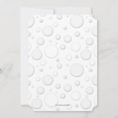 Uitnodiging voor wijnmakerij of bruidsdouche (Achterkant)