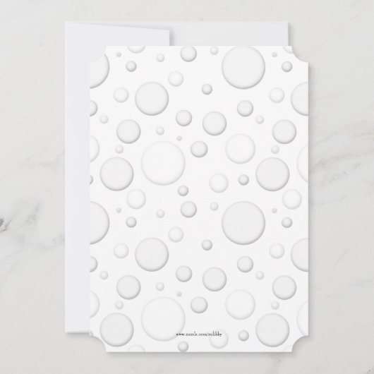 Uitnodiging voor wijnmakerij of bruidsdouche (Achterkant)