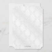 Uitnodiging voor wijnmakerij of bruidsdouche (Achterkant)