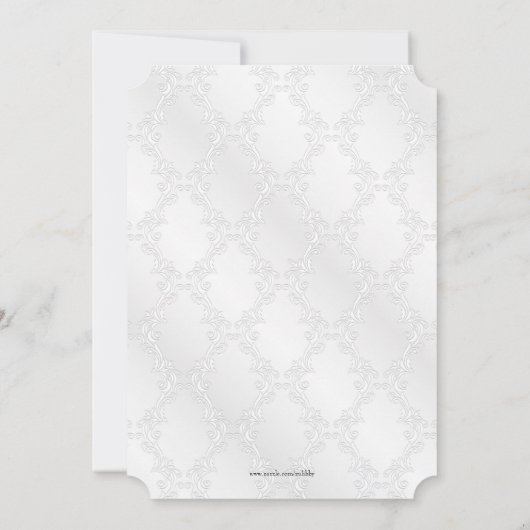 Uitnodiging voor wijnmakerij of bruidsdouche (Achterkant)