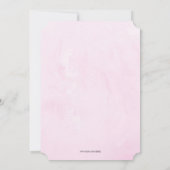 Uitnodiging voor wijnmakerij of bruidsdouche (Achterkant)