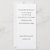 Uitnodiging voor wijnpartij (Achterkant)