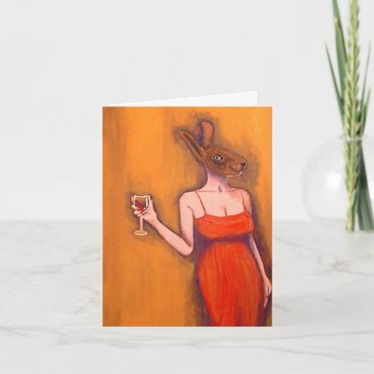 uitnodiging voor wijnproeverij (Voorkant)