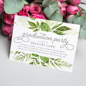 Uitnodiging voor Wild Meadow Graduation Party