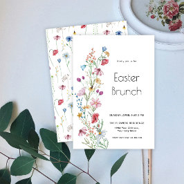 Uitnodiging voor Wildflower Pasen Brunch