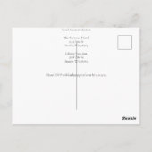 Uitnodiging voor Wildflower Wedding (Achterkant)