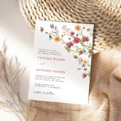 Uitnodiging voor Wildflower Wedding