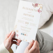 Uitnodiging voor Wildflower Wedding