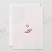 Uitnodiging voor winnende partij Birthday (Achterkant)