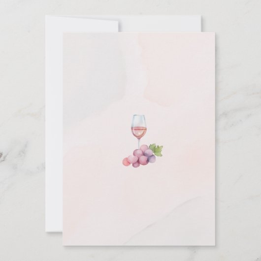 Uitnodiging voor winnende partij Birthday (Achterkant)